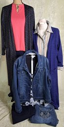 Blue Tones Wardrobe Pieces: Chico's Talbots Coldwater Creek And More