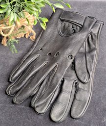 Men's Leather Driving Gloves XL