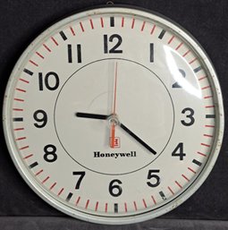 Vintage 1959 Honeywell Collection Industrial Style Wall Clock