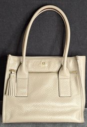 Kate Spade Bag In Pebble Grain Taupe Leather