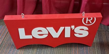 Cool Levi's Hanging Sign