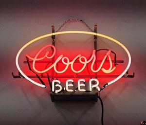 Vintage Coors Neon Bar Sign