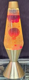 Vintage Lava Lamp In Red