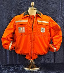 Like New United States Coast Guard High Visibility Jacket