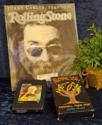 Jerry Garcia Tapes And Magazine