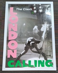 The Clash London Calling Concert Poster Framed