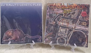 Dope Dragon - Combustion EP And DJ Wally's Genetic Flaw Techno LP's