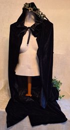 Fabulous Witchy Cloak And Headpiece Perfect For Ostara And Beltane