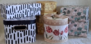 Collection Of Decorative Storage Boxes
