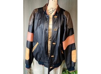 Vintage 1980's Leather Men's Jacket