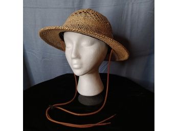 Safari Pith Helmet Style Straw Hat