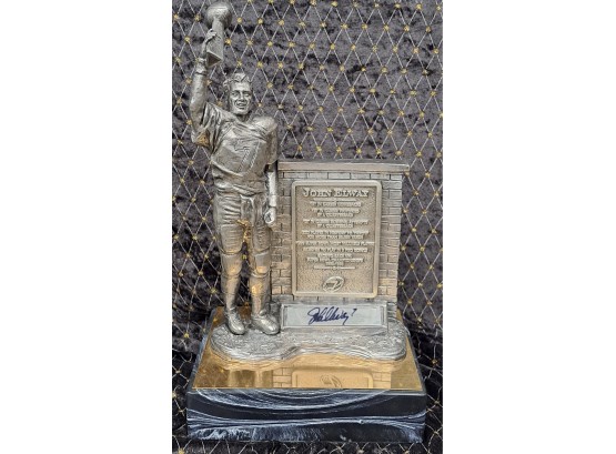 Michael Ricker Pewter John Elway Sculpture Signed Limited Edition 1999