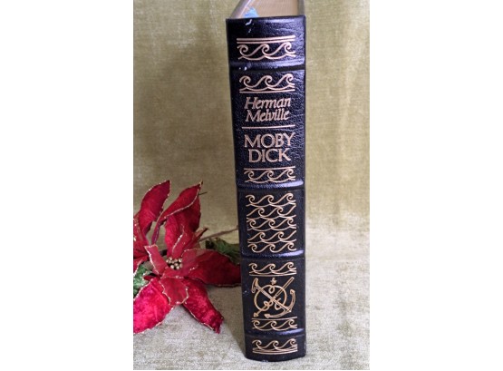 Beautiful Hard Back Leather Bound The Eston Press Moby Dick