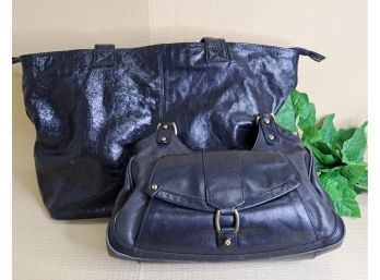 Lovely Noir Leather Bags