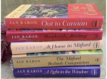 Set Of Five Jan Karon Hardback Novels