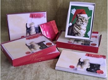 Cat Themed Christmas Cards