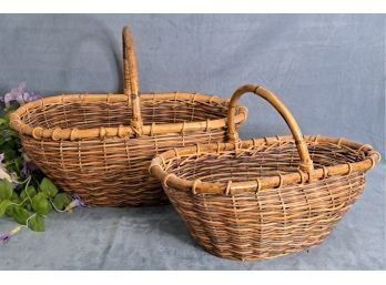 A Pair Of Oval Baskets