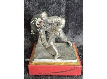 Michael Ricker Pewter Autographed Peter Forsberg Sculpture Limited Edition WCOA