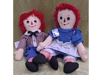 Raggedy Ann & Andy Doll Set