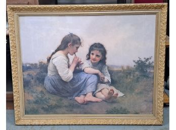 William-Adolphe Bouguereau Two Girls