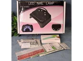 LED Nail Lamp 46 Series, Sun Mini Lamp, Nail Files