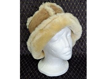 Wilson Leather Maxima Fur Lined Suede Hat S/ M