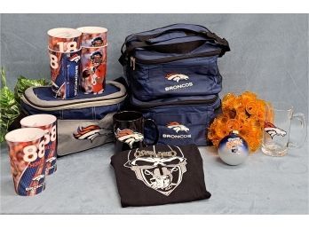Six Rare 3D Holographic Denver Broncos Player Cups And More Cool Gifts For Your Bronco Fan...