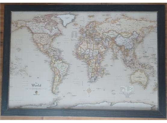 Magnetic World Map