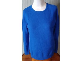 Royal Blue Cashmere Sweater By Charter Club Luxury