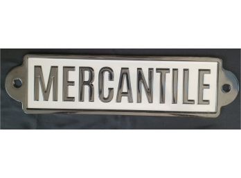 Mercantile Sign