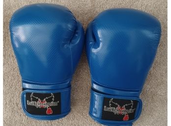 Blue Boxing Gloves-I Love Kick Boxing