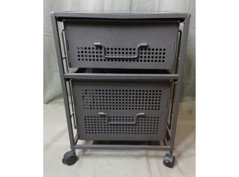 Industrial File Cabinet/end Table