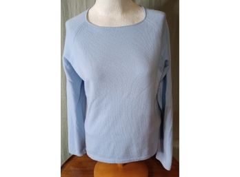Talbot's Light Blue Cashmere Sweater