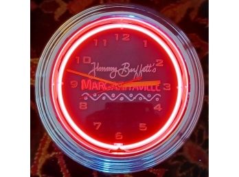Jimmy Buffet Margaritaville Lighted Clock