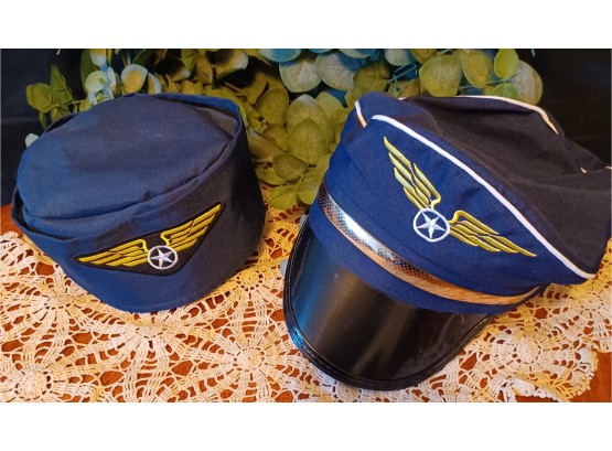 Costume Pilot And Stewardess Hats