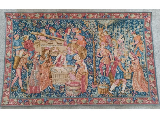Amazing Vintage French Tapestry By GOBLYS
