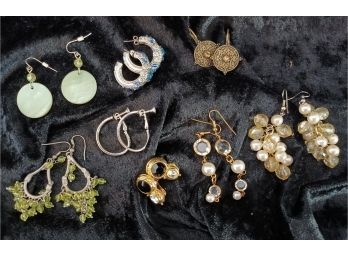 Collection Of Costume Earrings