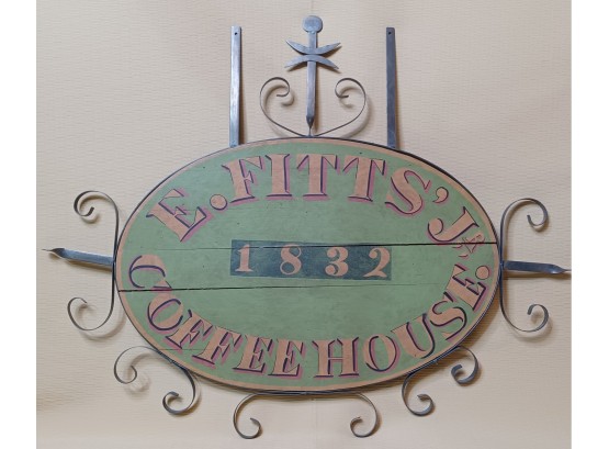 Antique Look Coffeehouse Sign