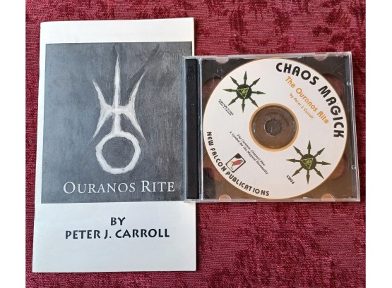 Chaos Magick: The Ouranos Rite Booklet And CD
