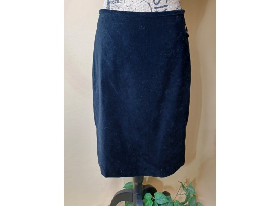 Gorgeous Ralph Lauren Velvet Straight Skirt