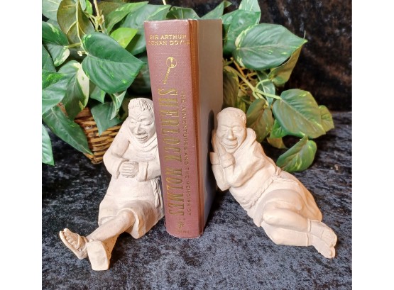 Adorable Sleeping Monks Bookends