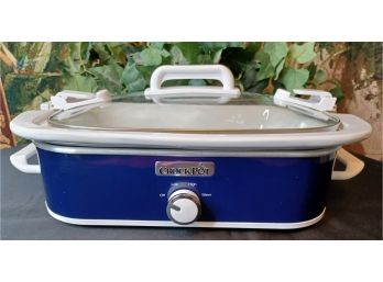 Crock-Pot Original Slow Cooker In Royal Blue