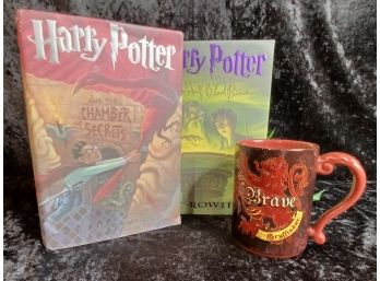 First Edition Harry Potter Books And Mug