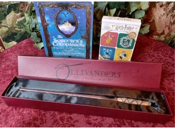 Olivander's Reed Wand, Houses In A Row & Sorcerer's Companion