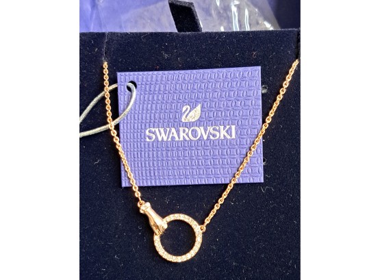 Swarovski Symbolic Clear Hand Necklace