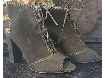 Enzo Angiolini Suede Ankle Boots