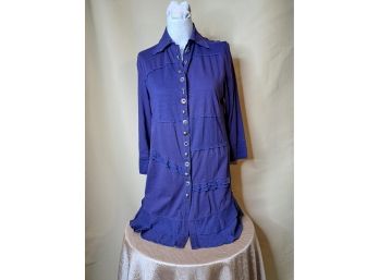 Royal Purple Tunic Jacket / Top By Neon Buddha