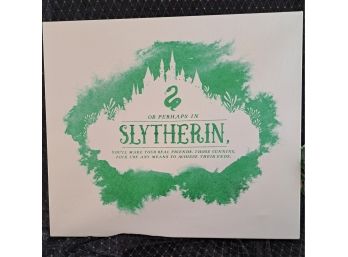 Slytherin Canvas