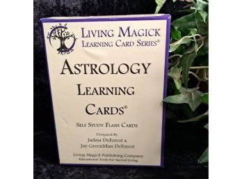 Living Magick Astrology Learning Cards
