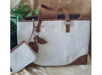 Coldwater Creek Canvas Tote